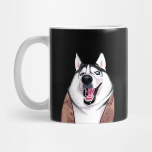 Siberian Husky Smile Mug